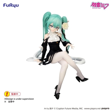 Vocaloid Noodle Stopper Figure - Hatsune Miku, Flower Fairy White Rose