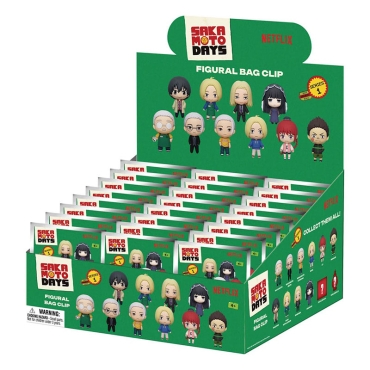 Sakamoto Days 3D PVC Bag Clips Series 