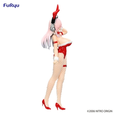 Super Sonico BiCute Bunnies Колекционерска Фигурка - Red Color Ver. 