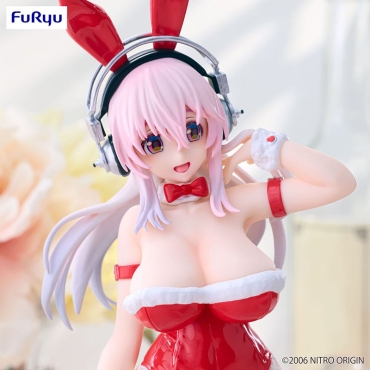 Super Sonico BiCute Bunnies Колекционерска Фигурка - Red Color Ver. 