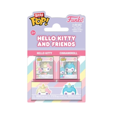 Hello Kitty & Friends Bitty POP! Комплект Фигурки - Hello Kitty & Cinnamoroll