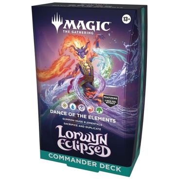 PRE-ORDER: Magic the Gathering:  Lorwyn Eclipsed - Dance of the Elements Commander Тесте