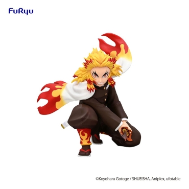 Demon Slayer: Kimetsu no Yaiba Noodle Stopper PVC Statue - Rengoku Kyojuro Battle Ver. 10 cm