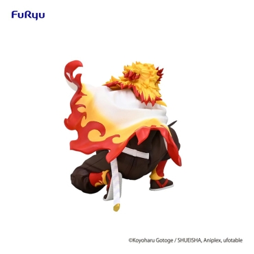 Demon Slayer: Kimetsu no Yaiba Noodle Stopper PVC Statue - Rengoku Kyojuro Battle Ver. 10 cm