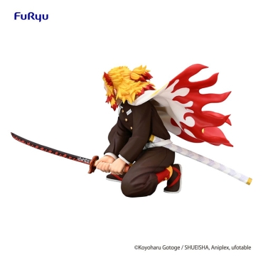 Demon Slayer: Kimetsu no Yaiba Noodle Stopper PVC Statue - Rengoku Kyojuro Battle Ver. 10 cm