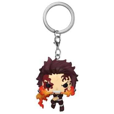 Demon Slayer: Kimetsu No Yaiba Funko POP Ключодържател - Tanjiro Kamado (Dancing Flash)