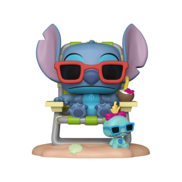 Disney: Lilo & Stitch Funko Pop! Premium Колекционерска Фигурка - Stitch in Sunlounger (Special Edition) #1639