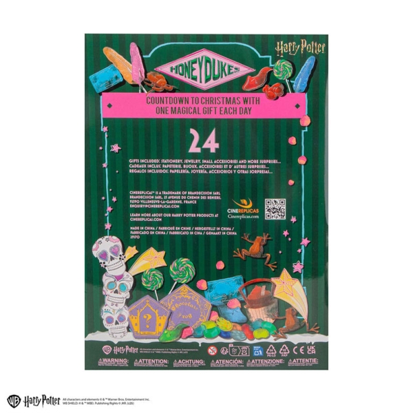 Harry Potter Advent Calendar Honeydukes 2025