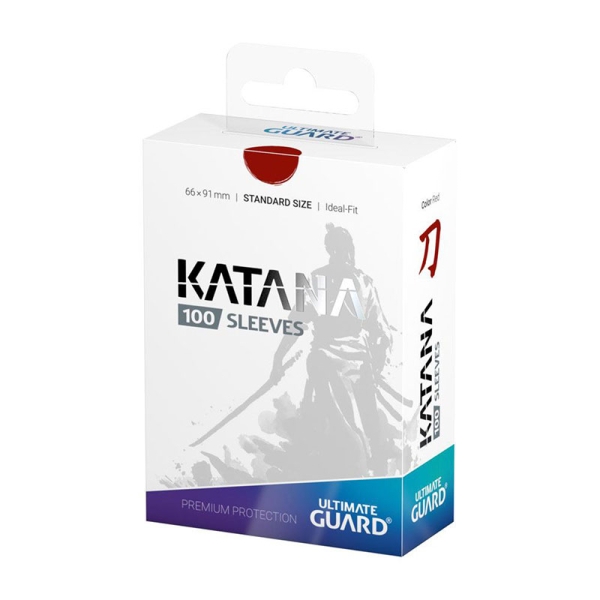 Ultimate Guard - Протектор за карти Стандартни Katana - Червени 100 броя