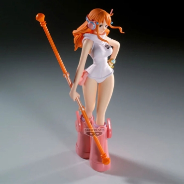 Banpresto One Piece The Shukko Колекционерска Фигурка - Nami (ver.Egghead) (16cm)