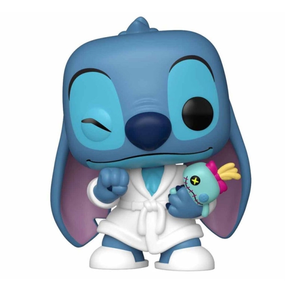 Disney: Lilo & Stitch Funko Pop! Колекционерска Фигурка - Lilo & Stitch - Stitch in Robe (Special Edition) #1608