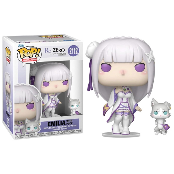 Re:ZERO: Starting Life in Another World POP!Vinyl Figure - Emilia with Puck #2112