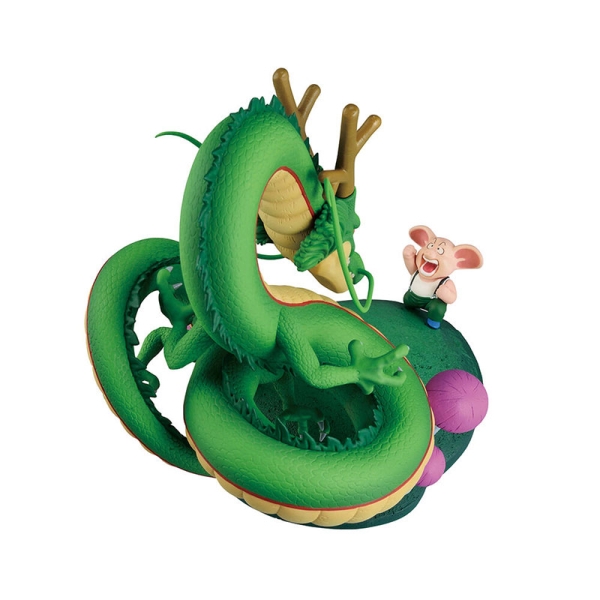 Dragon Ball Ichibansho History Box Колекционерска Фигурка - Oolong & Shenron (14cm)