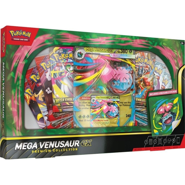 Pokemon TCG - November 2025 Mega Venusaur ex Premium Collection