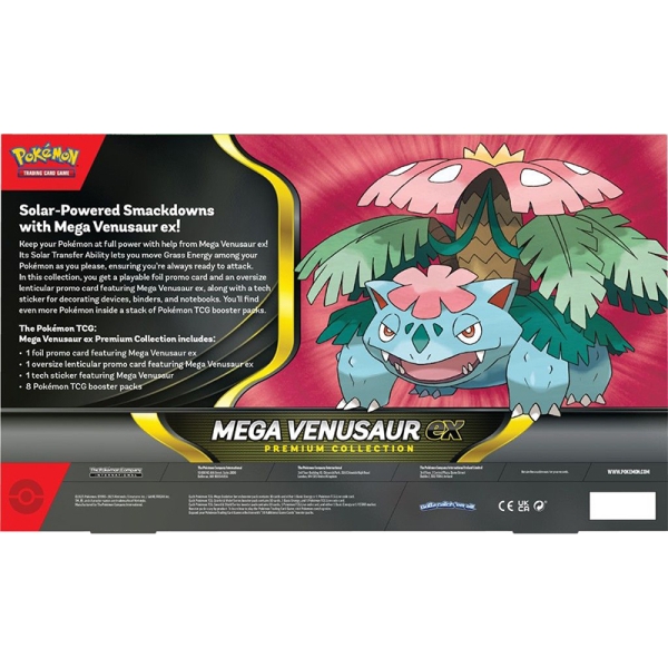 Pokemon TCG - November 2025 Mega Venusaur ex Premium Collection