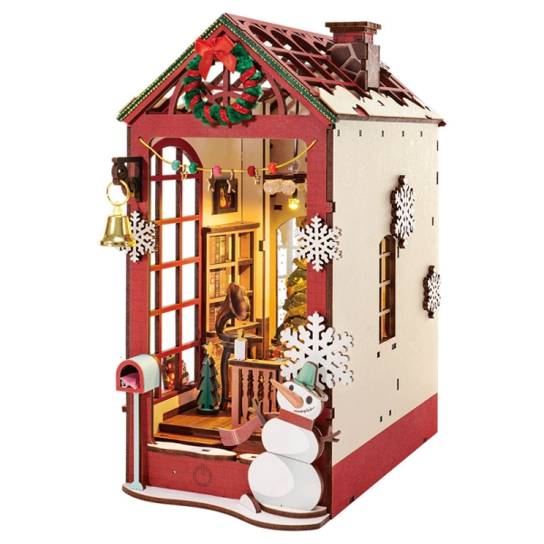 Robotime DIY Модел за Сглобяване - Christmas Indoor Scene