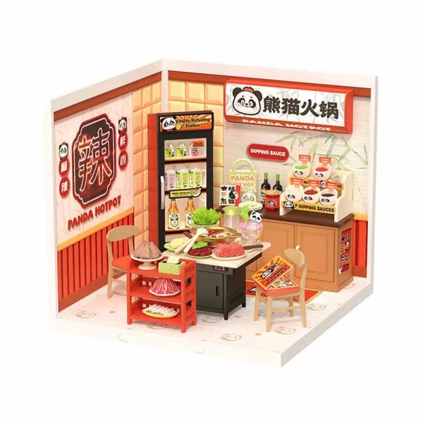 Robotime DIY Model Kit - Panda Hot Pot