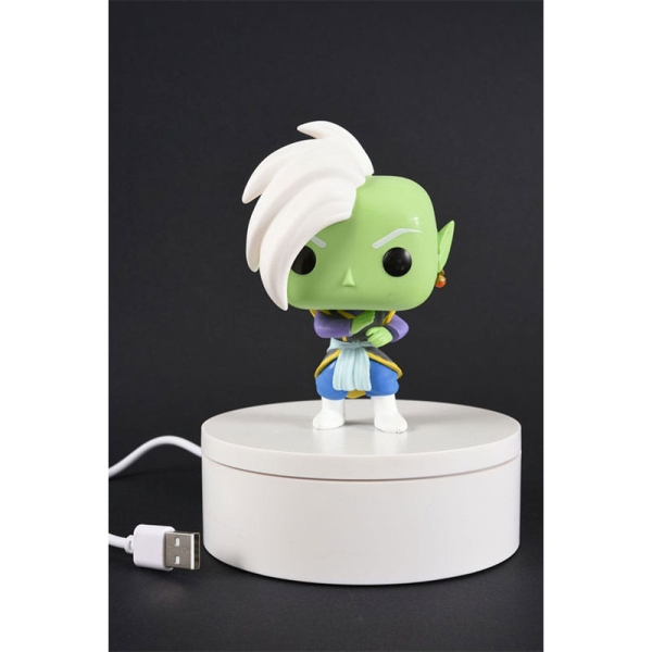 Evoretro Въртяща се поставка - Бяла