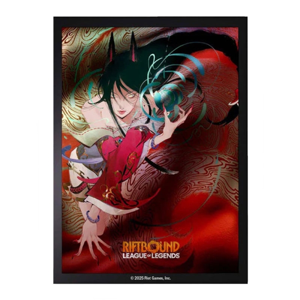 Riftbound: League of Legends Sleeves Standard Size - Origins Ahri Art (100 Sleeves)