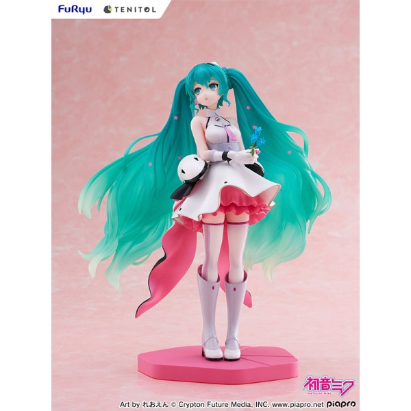 Hatsune Miku Tenitol PVC Statue YHatsune Miku Galaxy Live Ver. 21 cm
