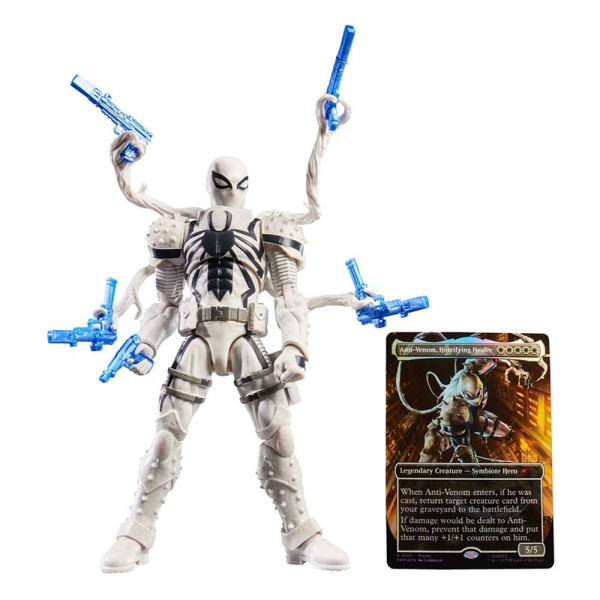 Marvel Legends Magic: The Gathering Екшън Фигурка - Agent Anti-Venom + Промо Карта