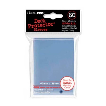 " Ultra Pro " small Sleeves 60pc clear