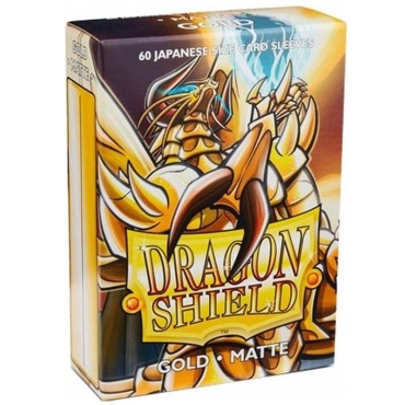 Dragon Shield Малки Протектори за карти 60 броя - златисти