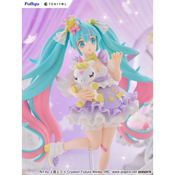 Hatsune Miku Tenitol Колекционерска Фигурка - Hatsune Miku Yumekawa Princess Lavender Ver. 