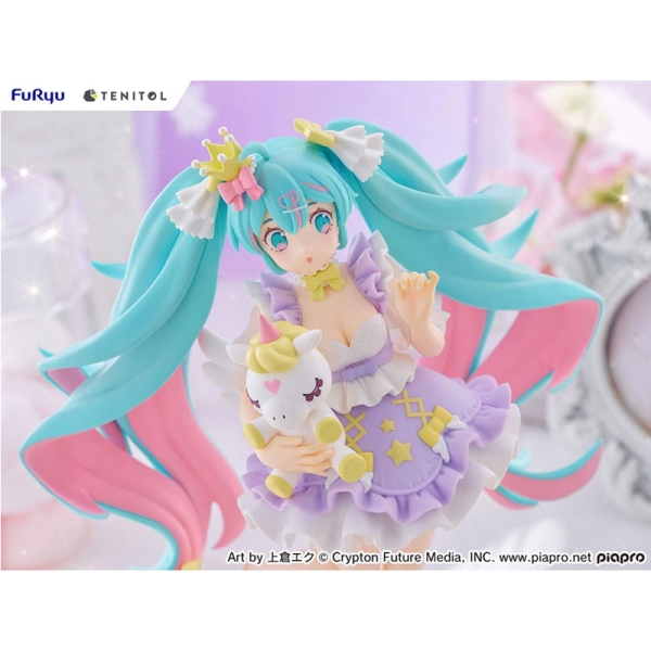 Hatsune Miku Tenitol Колекционерска Фигурка - Hatsune Miku Yumekawa Princess Lavender Ver. 