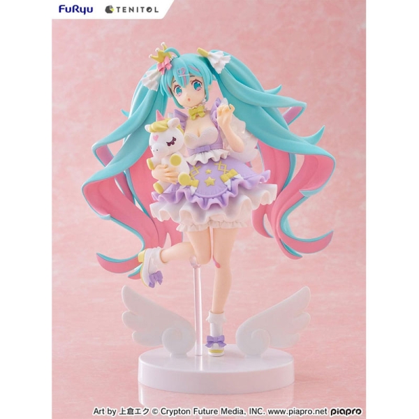 Hatsune Miku Tenitol Колекционерска Фигурка - Hatsune Miku Yumekawa Princess Lavender Ver. 