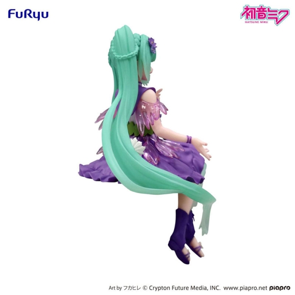 Hatsune Miku Noodle Stopper Колекционерска Фигурка - Flower Fairy Cosmos Purple Color Ver.