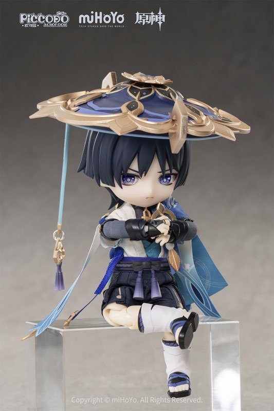 Genshin Impact PICCODO Action Figure - Wanderer, chibi ver.