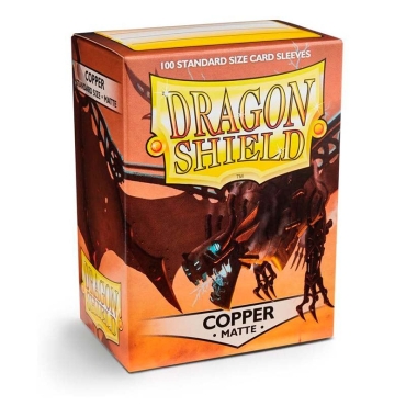 " Dragon Shield " Големи Протектори за карти 100 броя - бронзови