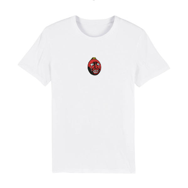 Berserk Бяла Тематична Тениска с бродерия - Behelit