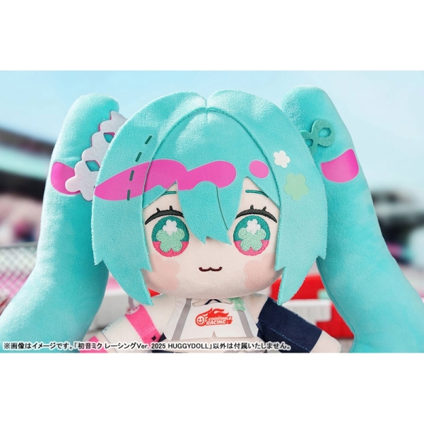 Vocaloid GT Project Large Plush Toy - Hatsune Miku Racing Ver. 2025 HUGGY DOLL
