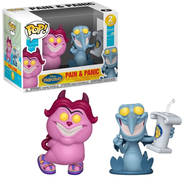 Hercules POP! Television Vinyl Figures 2-Pack Panic & Pain 9 cm
