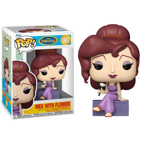 Hercules 25th Anniversary POP! Movies Vinyl Figure Meg with Flower 9 cm #1667