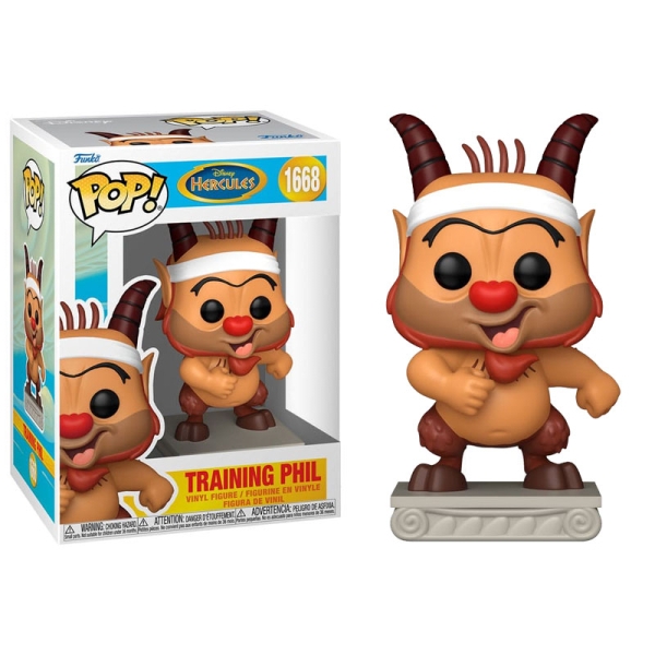 Hercules 25th Anniversary POP! Movies Vinyl Figure Training Phil 9 cm #1668