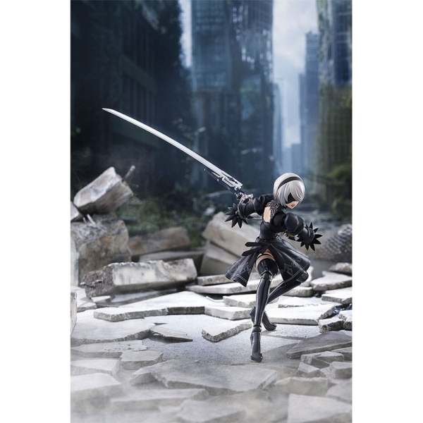 Nier:Automata Ver1.1a Figma Екшън Фигурка - 2B (YoRHa No.2 Type B) 16 cm