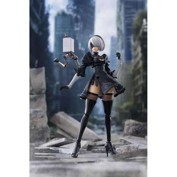 Nier:Automata Ver1.1a Figma Екшън Фигурка - 2B (YoRHa No.2 Type B) 16 cm