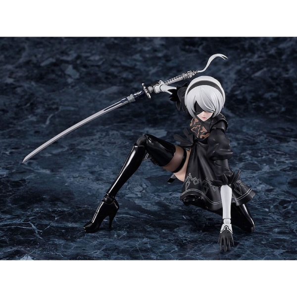 Nier:Automata Ver1.1a Figma Екшън Фигурка - 2B (YoRHa No.2 Type B) 16 cm