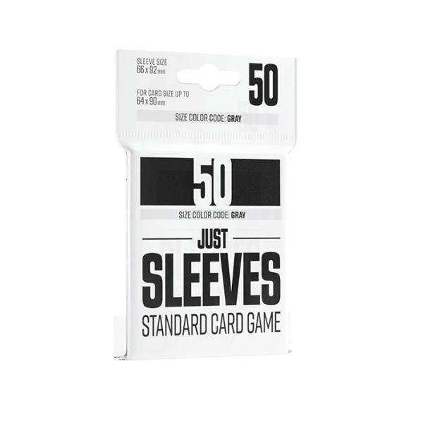 Gamegenic Standart Size Just Sleeves - Black (50 Sleeves)