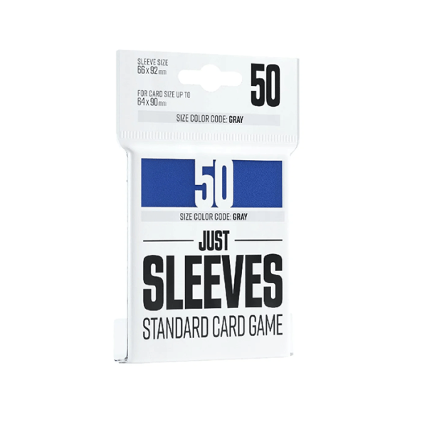 Gamegenic Standart Size Just Sleeves - Blue (50 Sleeves)