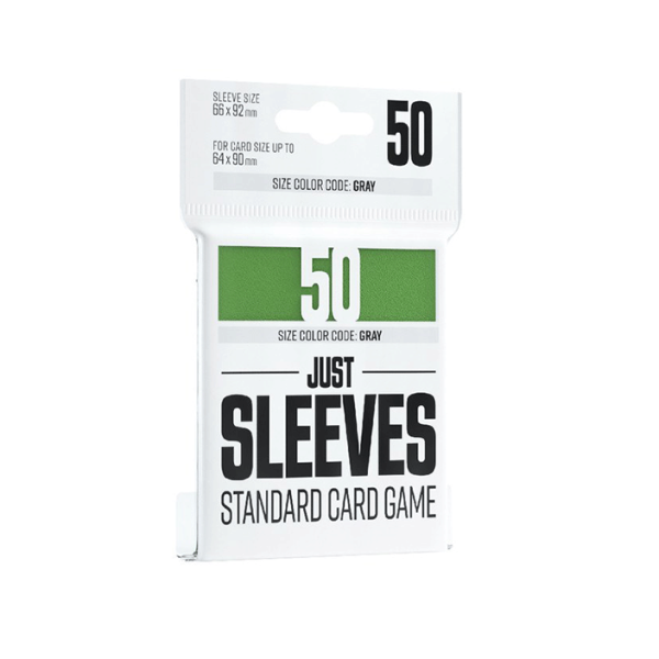 Gamegenic Standart Size Just Sleeves - Green (50 Sleeves)