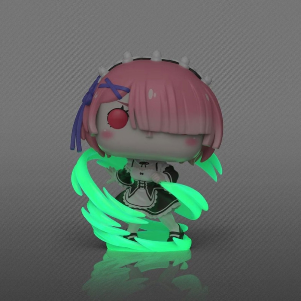 Re:ZERO: Starting Life in Another World POP!Vinyl Figure - Ram (Wind Magic) (Glows in The Dark) (Special Edition) #2116