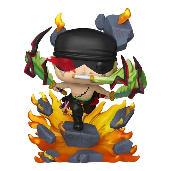 One Piece Funko Pop Колекционерска Фигурка - Roronoa Zoro (King of Hell) (Special Edition) #2151