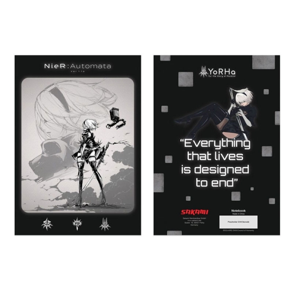 Nier: Automata Тематичен Тефтер - NieR: Automata Ver1.1a 