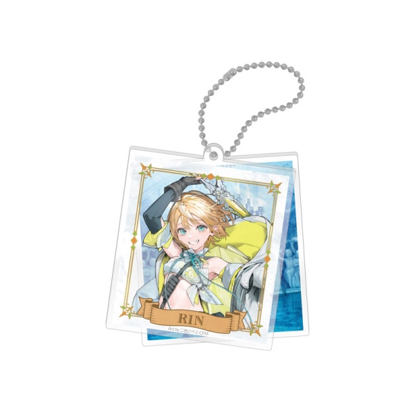 39Culture 2024 EXTRA WORLD Twin Акрилен Ключодържател - Kagamine Rin
