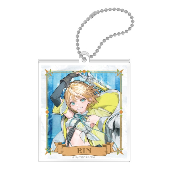 39Culture 2024 EXTRA WORLD Twin Акрилен Ключодържател - Kagamine Rin