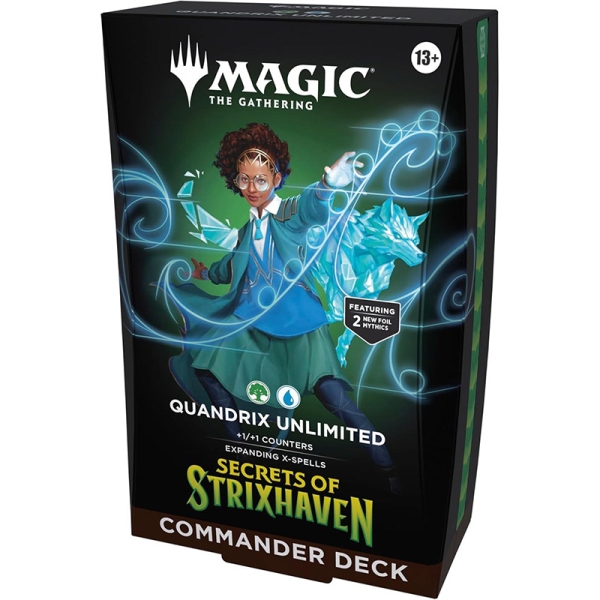 PRE-ORDER: Magic the Gathering: Secrets of Strixhaven Commander Тесте - Quandrix Unlimited